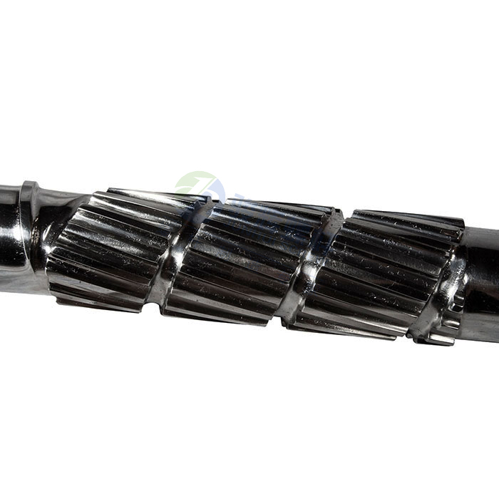 08-螺杆正反旋混炼段结构